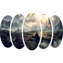 Renkselart Yüzüklerin Efendisi Mdf Tablo-3045