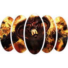 Renkselart Yüzüklerin Efendisi Balrog Mdf Tablo-3049