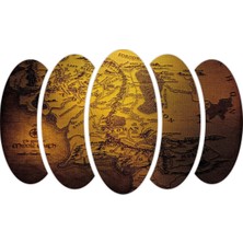 Renkselart Yüzüklerin Efendisi Mdf Tablo-3035