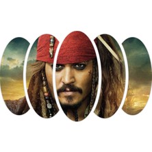 Renkselart Jack Sparrow Mdf Tablo-3403