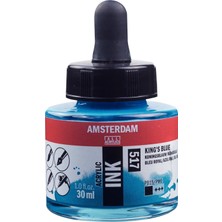 Amsterdam Akrilik Mürekkep Boya 30 ml Kings Blue