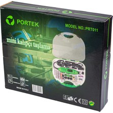Portek Mini Taşlama Seti Kalıpçı 180W PRT011