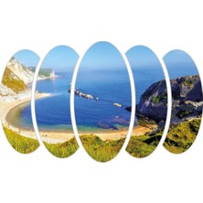 Renkselart Sahil Kıyı Deniz Mdf Tablo 2063