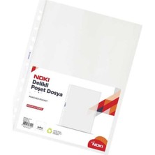 Noki A5 Poşet Dosya Şeffaf Buzlu 100'LÜ Föy A-5 1 Paket