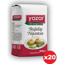 Yazar Buğday Nişasta 400gr Kolı 20' li