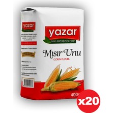 Yazar Mısır Unu 400gr Kolı x 20' li