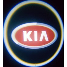 10oto Kia Pilli Mesafe Sensörlü Kapı Altı Logo Yapıştırmalı