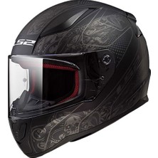Ls2 Rapıd Crypt Mat Siyah Kask 2020 Grafik