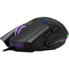 MF Product Strike 0575 RGB Kablolu Gaming Mouse Gri