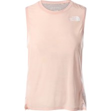 The North Face W Up With The Sun Tank Kadın Günlük Tişört NF0A538VUBF1 Krem