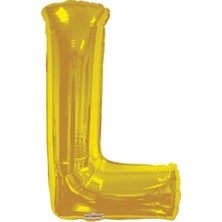 Event Party Store Folyo Balon L Harf Gold 90CM