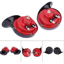 Compax Universal Dat Dat Salyangoz Korna 12 V 110 Db Snail Horn 2 Adet