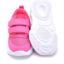 First Step Ultra Hafif Memory Foam Iç Taban Çocuk Fuşya Spor Ayakkabı M-1000