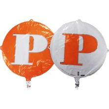 Event Party Store Folyo Balon Harf P Turuncu 18''