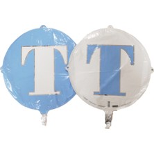 Event Party Store Folyo Balon Harf T Açık Mavi 18''