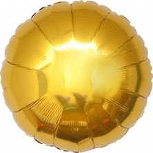Event Party Store Folyo Balon Yuvarlak Gold 18''