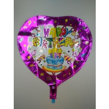 Event Party Store Folyo Balon Happy Birthday Pastalı 18''
