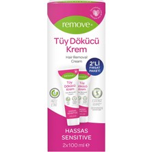 Remove Tüy Dökücü Krem Hassas 100 ml X2 Adet