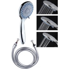 Leva House 3 Fonksiyonlu Duş Başlığı ve 1.5 Metre Çelik Duş Hortumu