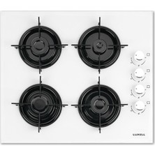 Luxell Lx-40 Tahdf Beyaz Ankastre Cam Ocak