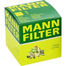 Mann Peugeot 307 cc 1.6 16V 2003-2009 Yağ Filtresi