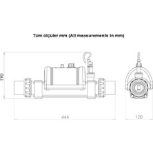 Elecro Engineering Elektirikli Havuz Isıtıcısı Nano Spa Model 2 Kw