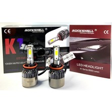 Rockswell LED Far Ampulü H8-H9-H11 Uyumludur (8000 Lümen)