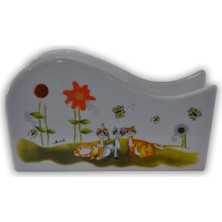 Cats By Luyano Kedili Porselen Peçetelik