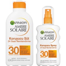 Garnier  Güneş Sütü Spf 30 200 ml + Güneş Koruyucu Süt Sprey SPF30 200 ml