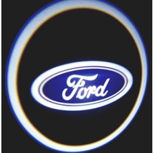 10oto Ford Pilli Mesafe Sensörlü Kapı Altı Logo Yapıştırmalı