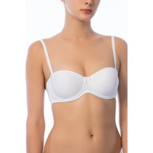 Bonbonetti Destekli Mikro Dolgulu Straplez Sütyen