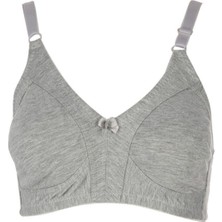 Bonbonetti Kadın Gri Penye Toparlayıcı Sütyen 351