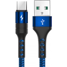 5 Amper Type C USB Hızlı Data ve Type C Şarj Kablosu