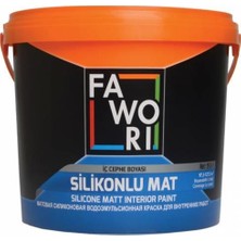 Fawori Silikonlu Mat Iç Cephe Boyası 2,5 Lt