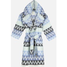 Miespiga Peştemal Bornoz Çocuk Zigzag