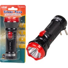Silver Toss Şarjlı LED El Feneri 0.5W+1LED ST8901B