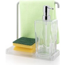 Primanova Luna Mutfak Sıvı Sabunluk Şeffaf