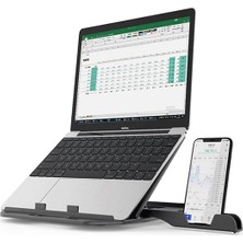 Ally Yükseklik Ayarlı Dizüstü Laptop-Tablet Standı Telefon Tutucu AL-33667