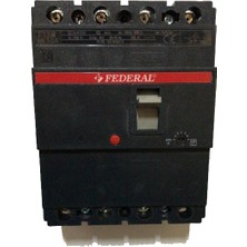 FEDERAL Federal, Kompakt Şalter F12N 50A 25KA 4p, 9AR-TSS44-0050