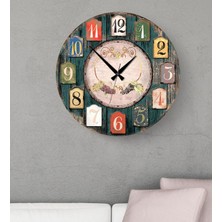 BK Gift Dijital 45CM Mdf Duvar Saati