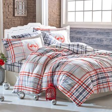 Hobby Flamingo Saten Çift Kişilik Nevresim Takımı