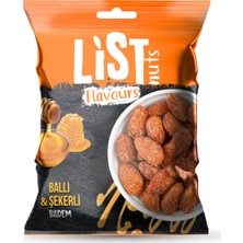 List Flavours List Nuts Flavours Ballı & Şekerli Badem 100G