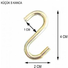 Gross AVM Es Kanca - S Kanca - Küçük Boy - 14 Adet