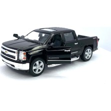 Kinsmart 2014 Chevrolet Silverado Çek Bırak 5inch. Lisanslı Model Araba, Oyuncak Araba 1:46