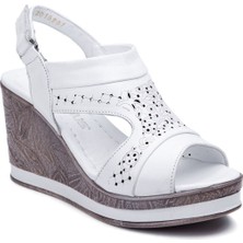 Venüs 2015707Y Deri Anatomik Kadın Sandalet