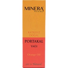 Minera Vital Portakal Yağı 20 ml Katkısız Içilebilir & Sürülebilir