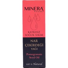 Minera Vital Nar Çekirdeği Yağı 20 ml Katkısız Içilebilir & Sürülebilir