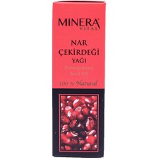 Minera Vital Nar Çekirdeği Yağı 20 ml Katkısız Içilebilir & Sürülebilir