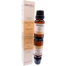 Minera Vital Zencefil Yağı 20 ml Katkısız Içilebilir & Sürülebilir