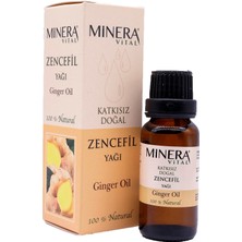 Minera Vital Zencefil Yağı 20 ml Katkısız Içilebilir & Sürülebilir